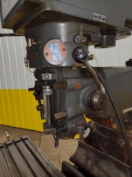 5 HP KENT MODEL #KTM-5VK RAM TYPE  KNEE MILL, 1992: STOCK #19923