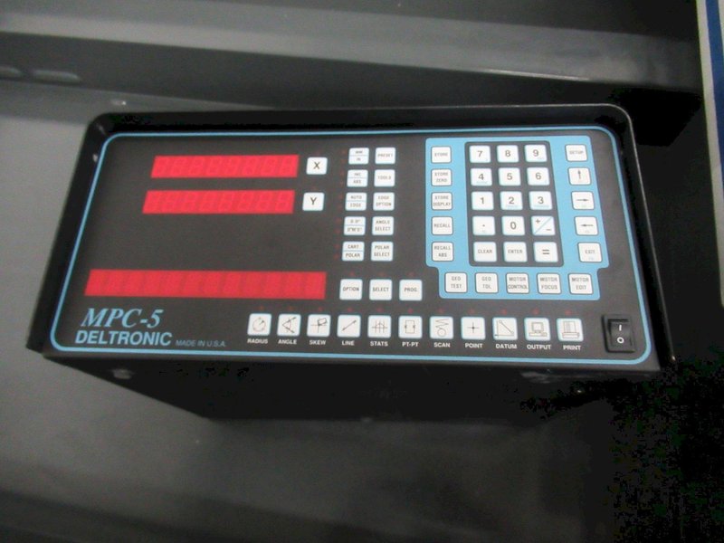Deltronic DH14-MPC4 14" Optical Comparator with MPC-5 2-Axis Readout, Surface and Profile Illumination