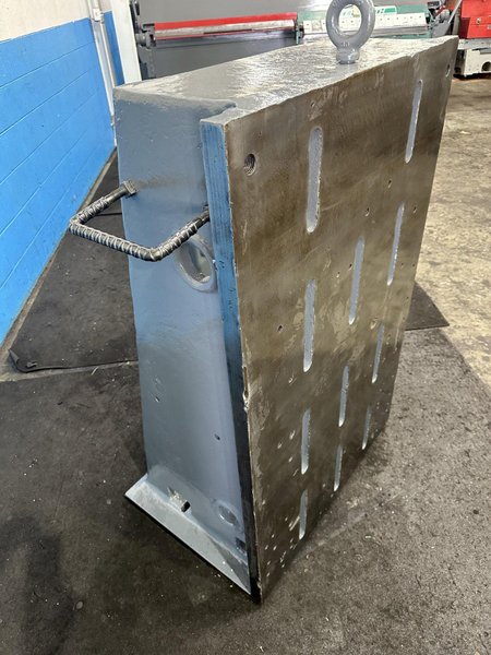 33&quot; X 51&quot; X 21&quot;D ANGLE PLATE WITH SLOTS : STOCK #77373