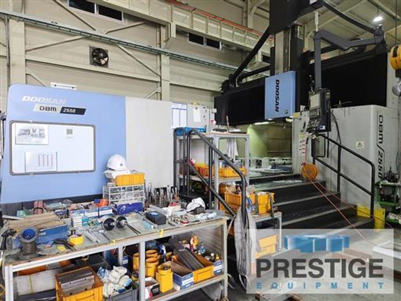 Doosan DBM-2550 CNC Double Column Machining Center