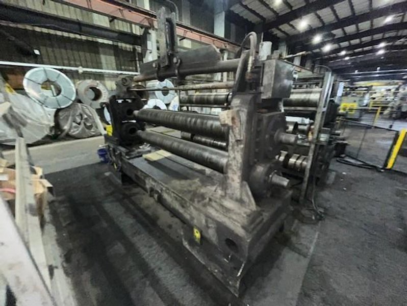 72" X 10" / 52" X 10" PAXSON SLITTER HEADS AND BASE STOCK# 4045