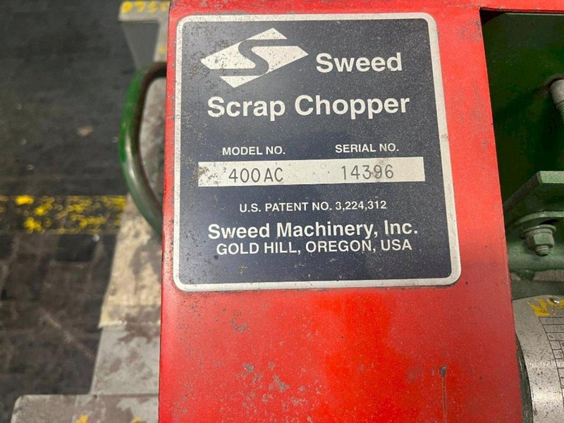 SWEED MODEL 400AC SCRAP CHOPPER: STOCK #77280