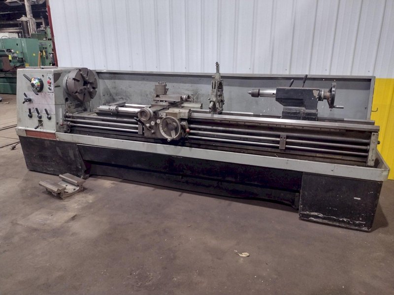 17" x 108" CLAUSING COLCHESTER MODEL #17 ENGINE LATHE, 3.25" HOLE: STOCK #14660