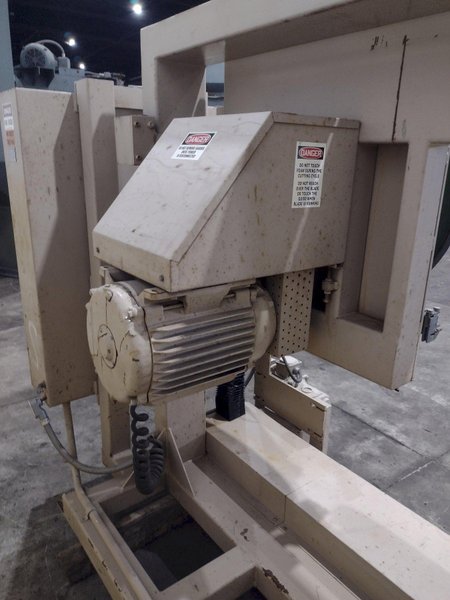 60" X 20" EDGE-SWEETS MODEL #SHR-60-20 HORIZONTAL BANDSAW / SPLITTER SAW: YOBRO #25836