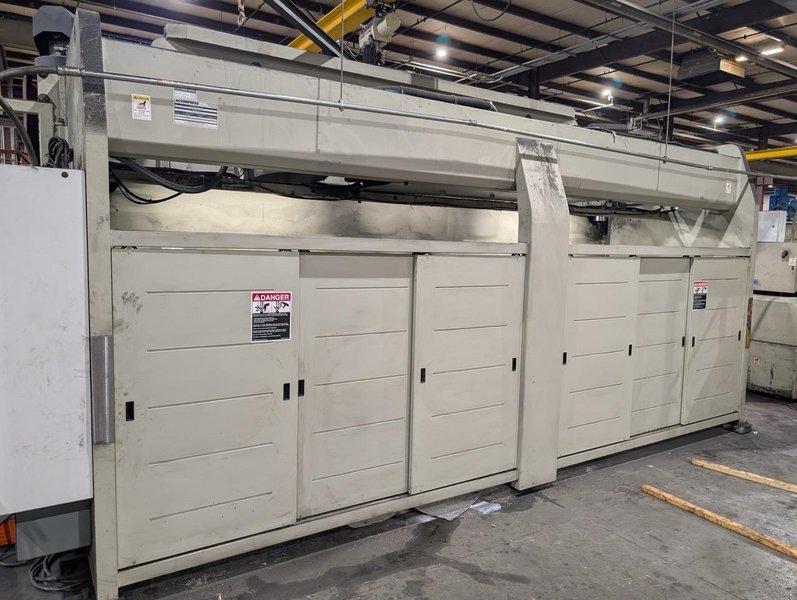 500 Ton x 20′ Accurpress 450020 CNC Press Brake, 2018 – Accel Package, 6 Axis Backgauge