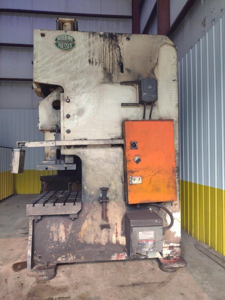200 TON SUTHERLAND MODEL #MARK-220 GAP FRAME PRESS 4" STROKE NEW 2014 : YOBRO #25700