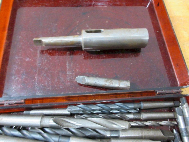 Case Of HSS Drills &amp; Reamers - Mostly Morse Taper No.1 - No.2- Auction Item
