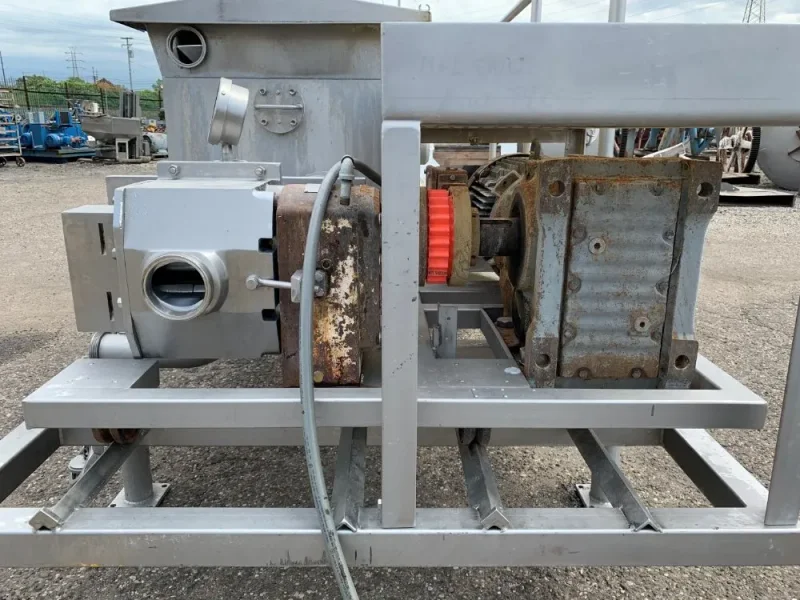 APV 10" 10" APV Discharge Screw Conveyor, S/S, 20 HP