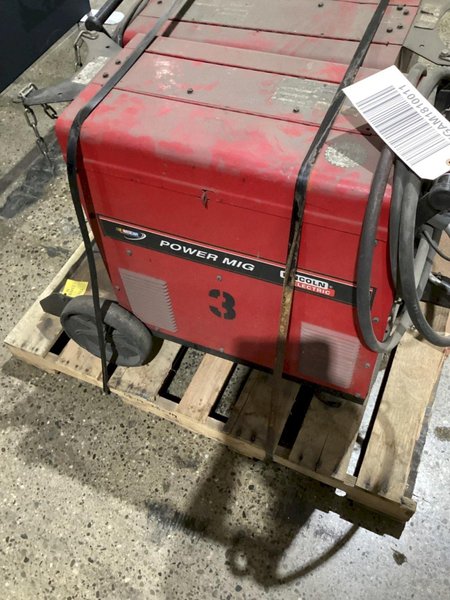 LINCOLN ELECTRIC POWER MIG 300 WELDER USED