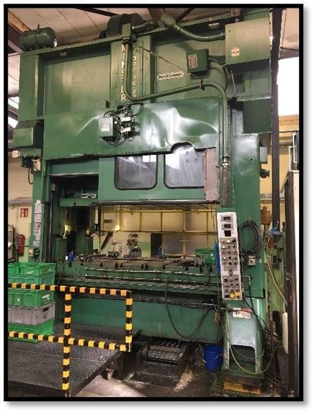 Minster E2-300-96 Straight Side Press, Remanufactured