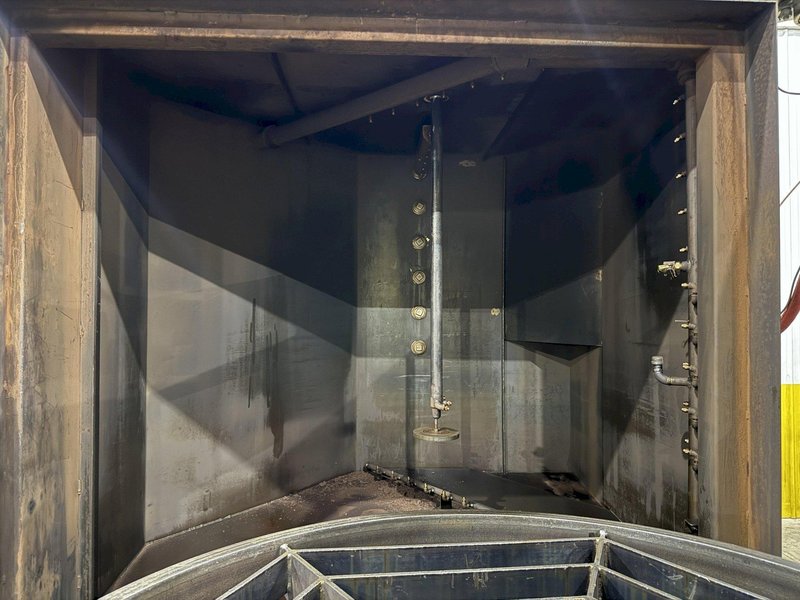 75&quot; x 60&quot; PROCECO MODEL #HD-75X60-E-6000-1-BO HEAVY DUTY ROTARY TABLE PARTS WASHER: YOBRO #24050