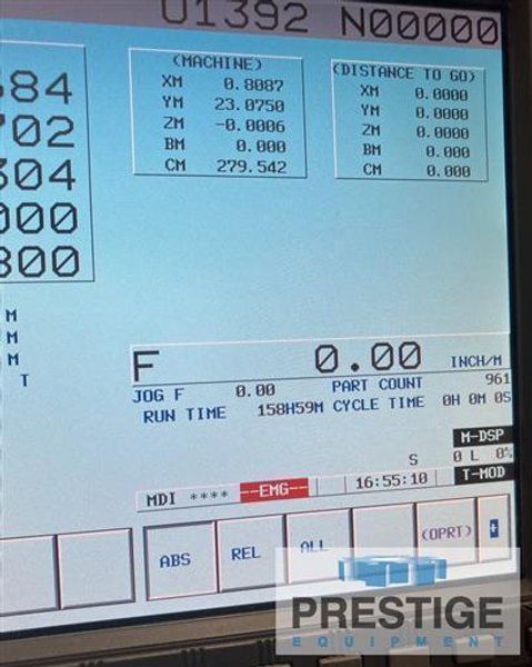 Boring Mills Vertical CNC