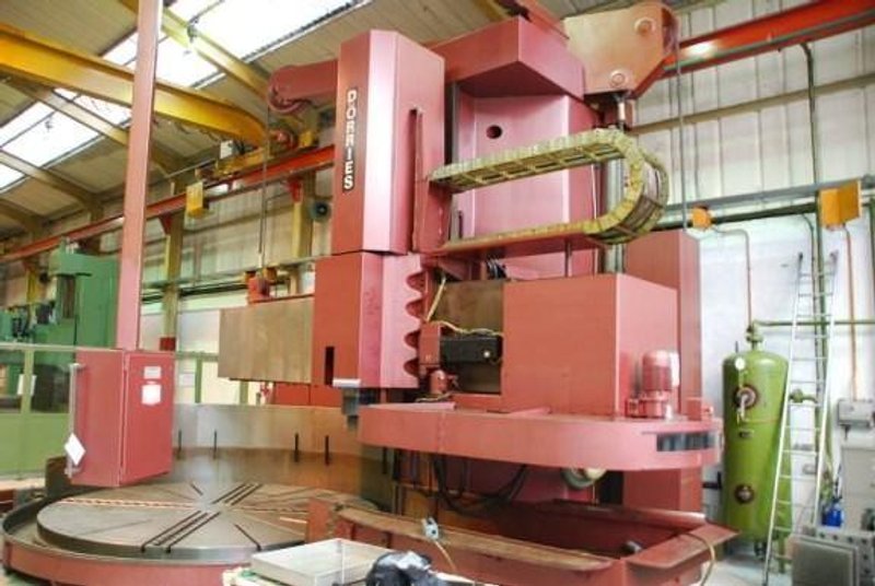 Dorries CTE 320/3400 125&quot;/200&quot; CNC Vertical Boring Mill