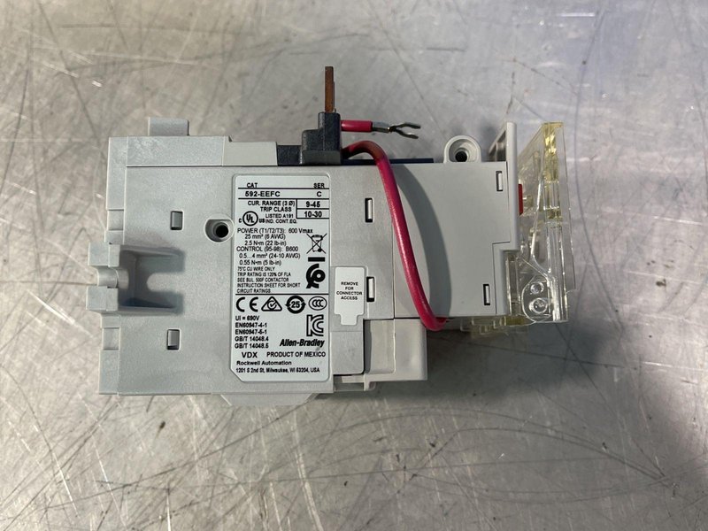 ALLEN-BRADLEY 600 VAC BULLETIN 509 MOTOR STARTER  -  509-COD-A2J-17