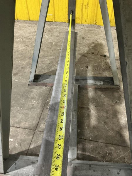 10 TON X 48" CALDWELL MODEL 82-10-48 COIL LIFT C HOOK: YOBRO #25230