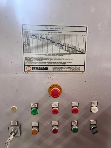 2017 ERMAKSAN POWERBEND FALCON 8.5X110 | Press Brakes