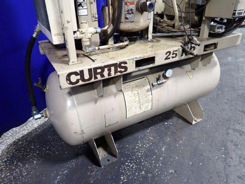 CURTIS 77" X 23" AIR COMPRESSOR  -  RS25A A-E B101