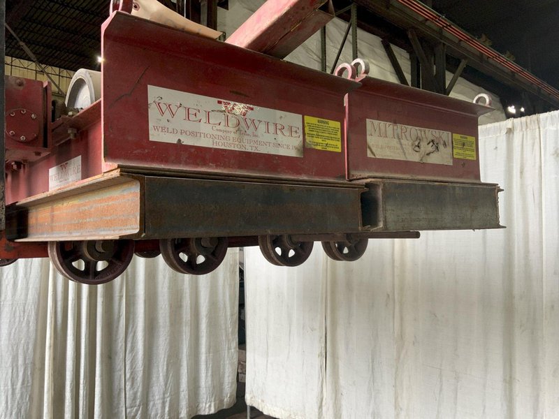 5 TON WELDWIRE WWRI-5 TANK TURNING ROLL SET: STOCK #81019