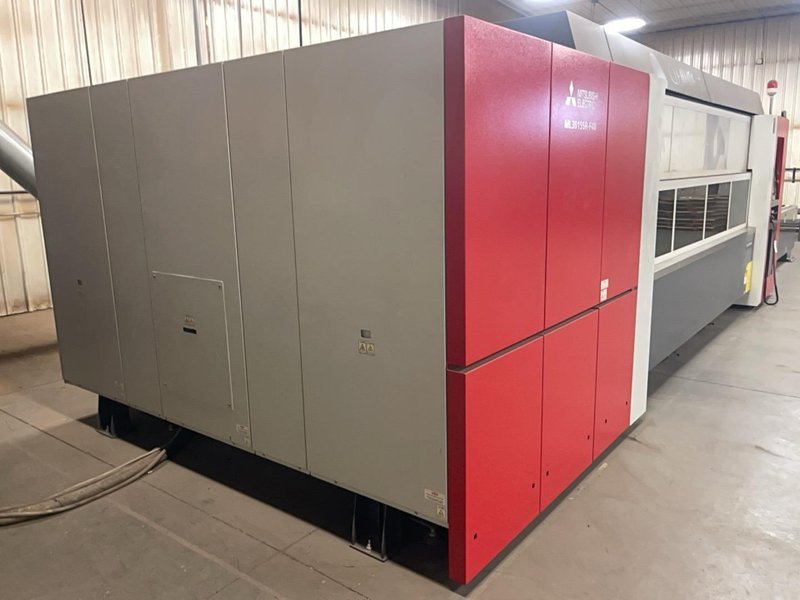 4000 Watt Mitsubishi ML3015SR-F-40-S Fiber Laser, 2020- 5′ x 10′ Table
