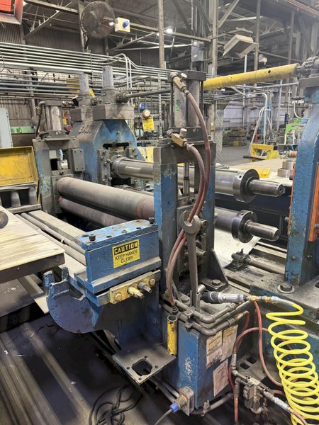 48" X 6" WEAN MOTORIZED SLITTER HEAD FOR SLITTING LINE: YOBRO #25242