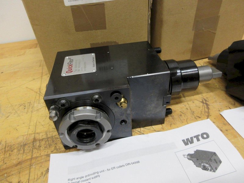 WTO QuickFlex Live Tool Holders for Eurotech Biglia T3, (1ea) Radial and Axial ER25 Collet Type, ***NEW IN BOXES**- Auction Item