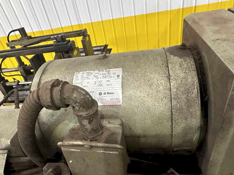 18" X 27" HYDMECH MODEL #S-25A AUTOMATIC HORIZONTAL MITER SAW WITH NESTING &amp; PLC100 CONTROL: STOCK #21001