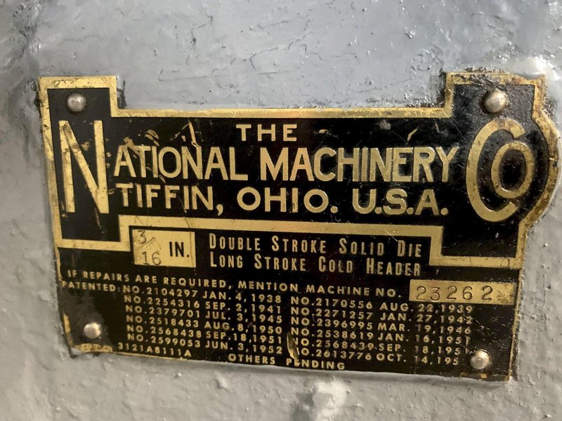 3/16&quot; National DSSD LS Cold Header