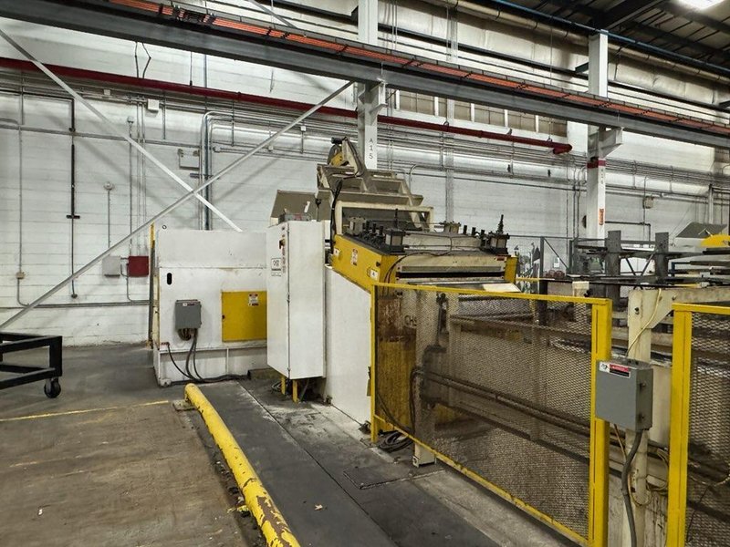 EAGLE 600 Ton 144&quot; x 60&quot;  - 16&quot; Stroke / CHS 48&quot; Coil Feed Line (2014)