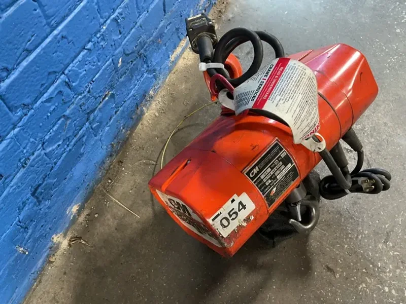 CM 1/4 TON ELECTRIC CHAIN HOIST   -  WB