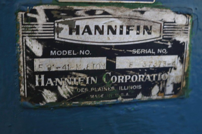 8 TON HANNIFIN C FRAME HYDRAULIC PRESS: STOCK #73454