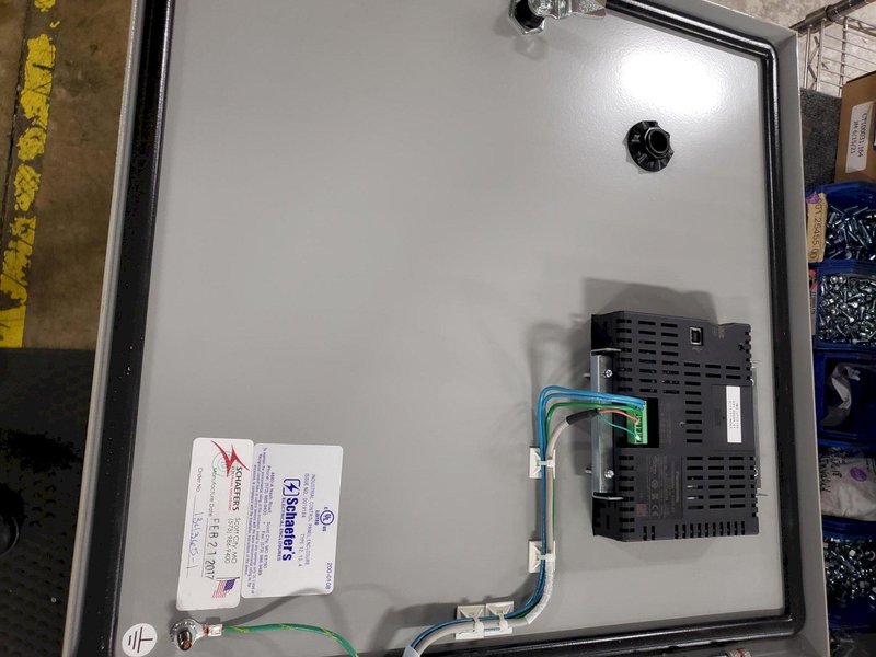 AEC New VTC-2/20 Material Handling Control Panel, 24VDC Control Voltage, 2 Pump, 20 Station