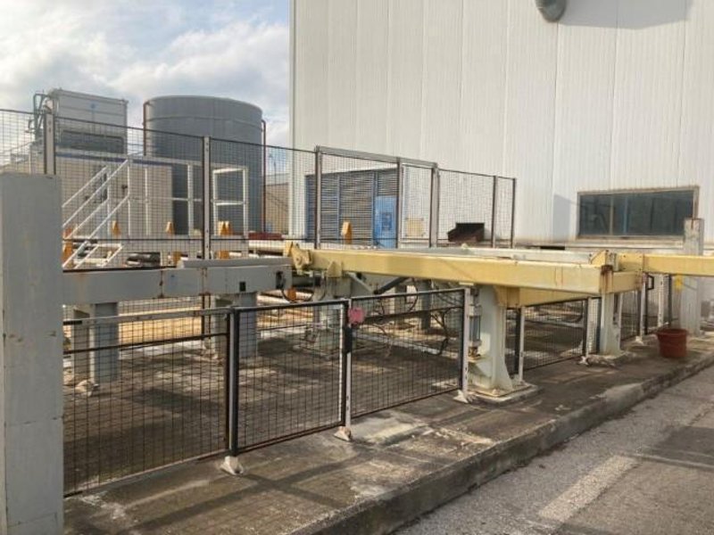 1370 MT SUTTON OIL HYDRAULIC DIRECT EXTRUSION PRESS (14123)