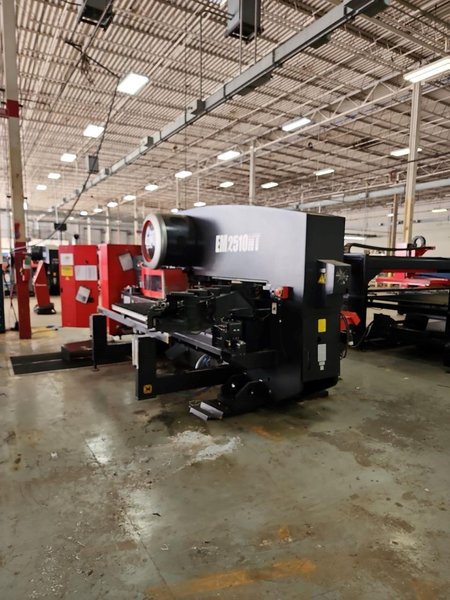 Amada EM2510NT CNC Turret Punch Press, 2004 – With AMS4020ROS Loader