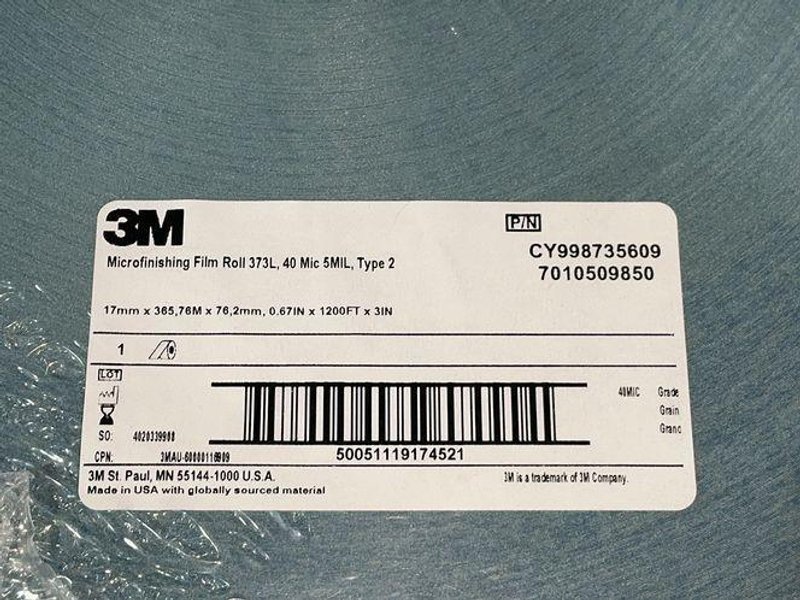 3m Microfinishing Film Rolls