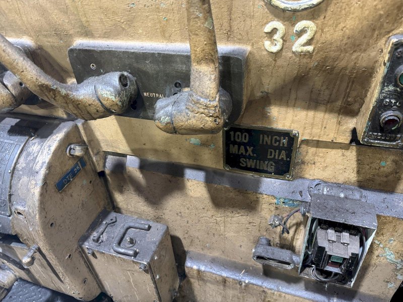 40/104&quot; X 192/312&quot; AXELSON SLIDING GAP ENGINE LATHE. STOCK #0888825