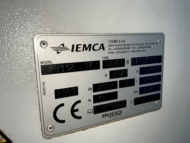 IEMCA BAR FEEDER  -  MB332 37