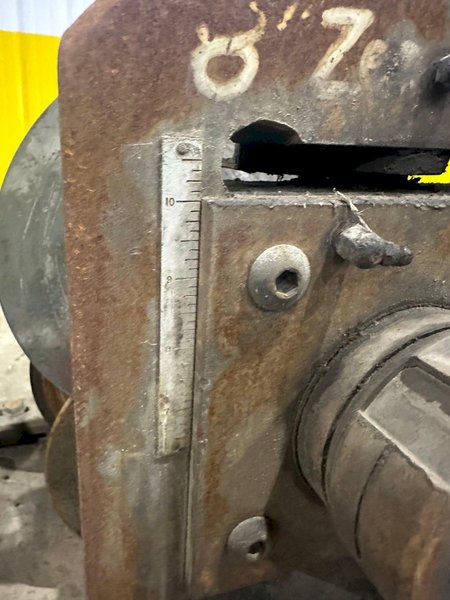 12 STAND X 3&quot; ARBOR X 20&quot; ROLLSPACE ASC RAFTED ROLLFORMER STANDS ON 3 BASES: STOCK #19936