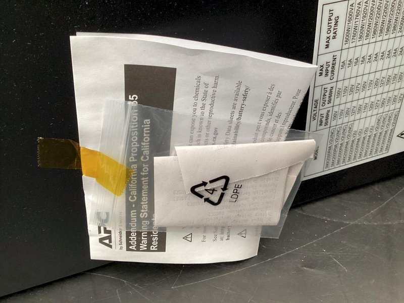 APC SMX3000RMLV2U 3000VA 2700 Watts 7 Outlets 120V Smart-UPS NEW