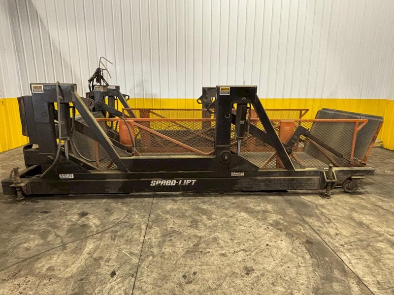 10,000 LBS SUPERIOR HANDLING EQUIPMENT "SPEED LIFT" CANTILEVER HYDRAULIC LOADING DOCK LIFT RAMP: STOCK #23686