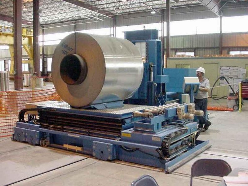 72" x 0.002" -0.015" x 40,000lb Kampf Aluminum Slitting Line