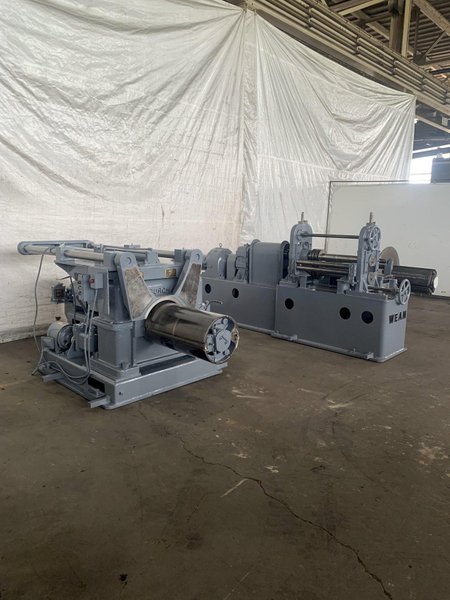 24" x .125" x 6,000lb Wean Slitting Line