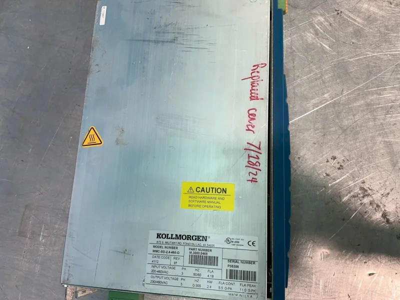 KOLLMORGEN SERVO DRIVE   -  MMC-SD-2.4-460-D