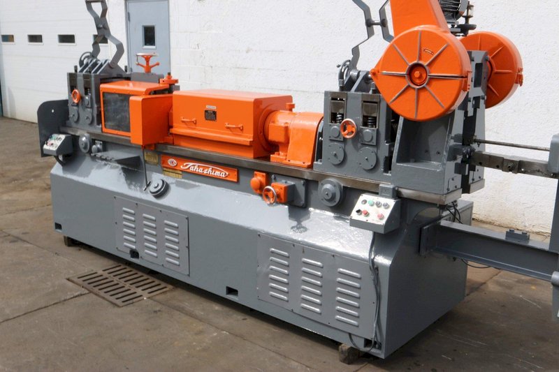 .444&#039; TAKASHIMA HIGH SPEED WIRE STRAIGHTENING &amp; CUTOFF: STOCK #70798