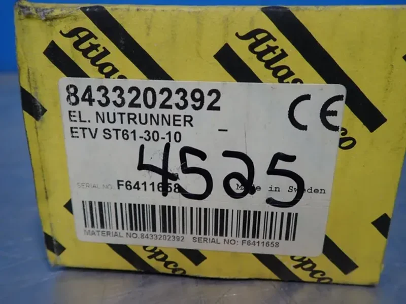 ATLAS COPCO NUTRUNNER  -  8433202392 / ETV ST61-30-10