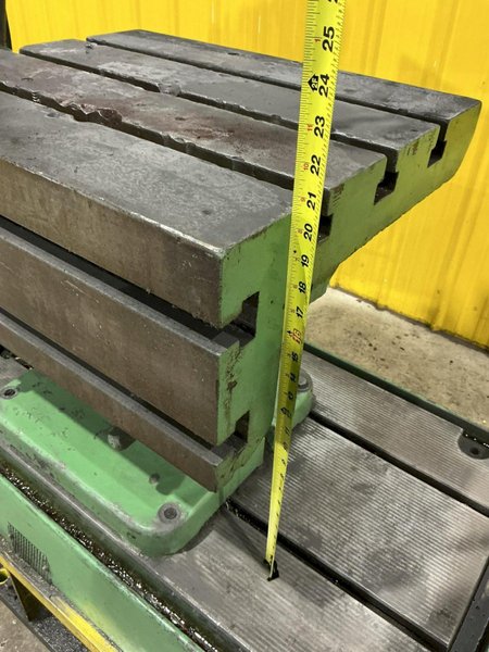 3' X 9" WILLIS BERGO BERGONZI MODEL #FS870 RADIAL ARM DRILL: YOBRO #25326