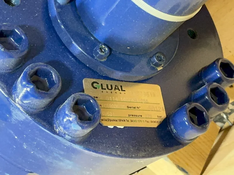 GLUAL ENERGY 220 BAR HYDRAULIC CYLINDER  -  CILG114 140/90X1056