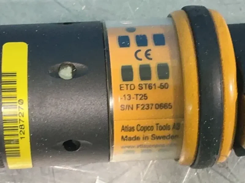 Atlas Copco Electric Inline Nutrunner - Etd St61-50-13-t25
