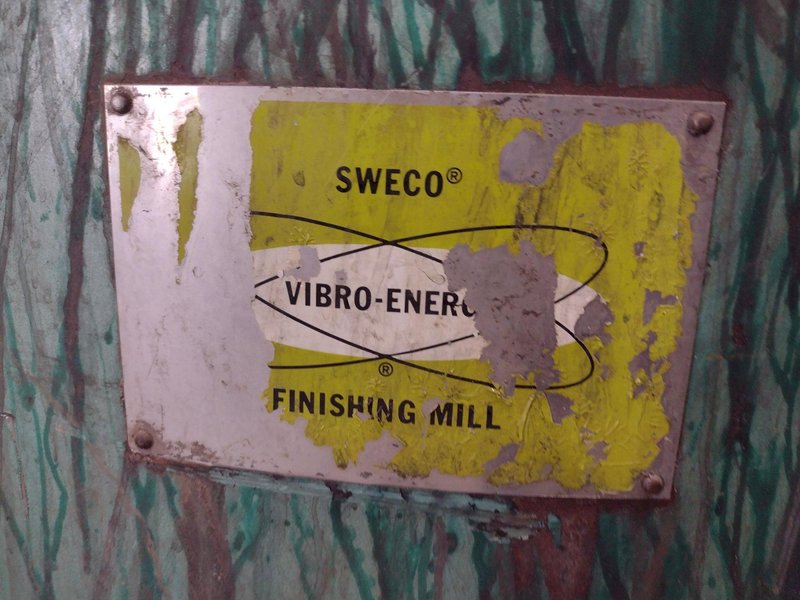 7 CUBIC FOOT X 48&quot; SWECO MODEL #FMD7LR VIBRATORY BOWL PARTS FINISHER: STOCK #23140