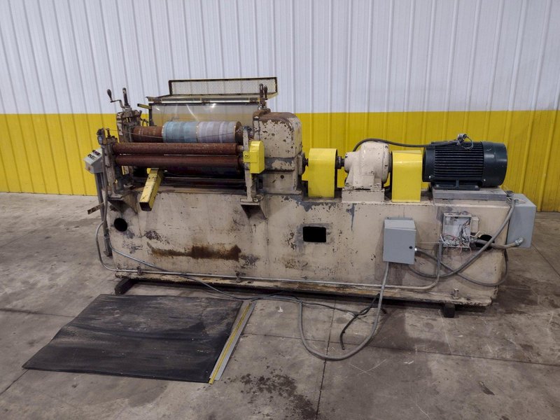 36&quot; YODER POWERED SLITTING HEAD WITH FEED ROLLS: STOCK #22948