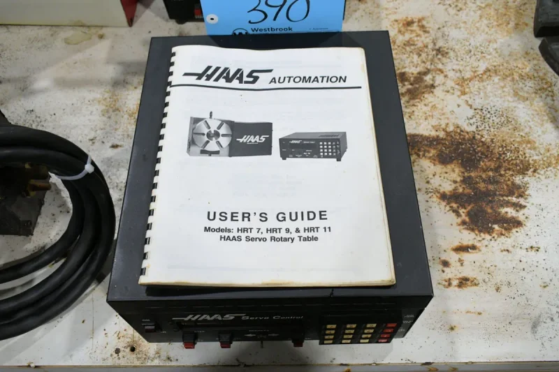 USED HAAS CNC ROTARY TABLE WITH SERVO CONTROL MODEL HRT-9